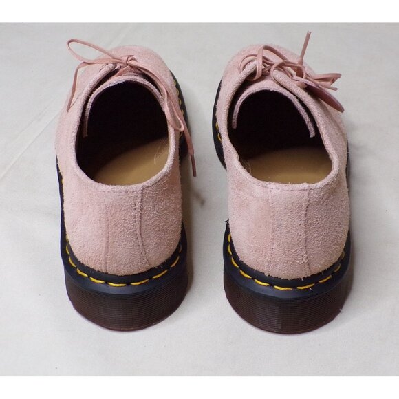 🆕 DR. MARTENS 1461 Iced Suede Oxford Shoes Pink 9 - Picture 7 of 12